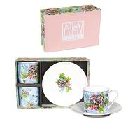 Allen Designs - Set di 2 tazze da fiore in una confezione regalo reutilisatable