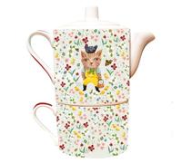 Allen Designs Tè Country Cat per una persona
