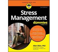 Allen Elkin Stress Management For Dummies (Tascabile)