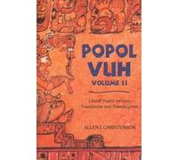 Allen J. Christenson Popol Vuh (Tascabile)