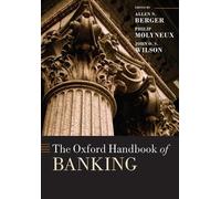 Allen N. Berger The Oxford Handbook of Banking (Tascabile) Oxford Handbooks