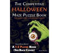 Allen Nelson The Competitive Halloween Maze Puzzle Book (Copertina rigida)