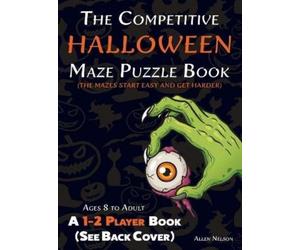 Allen Nelson The Competitive Halloween Maze Puzzle Book (Copertina rigida)