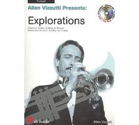 Allen Vizzutti: Explorations For Trumpet (Book And CD). CD, Partitions pour Trompette