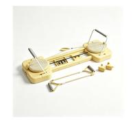 Allenamento avanzato a casa, Mini Pilates Core Bed - Macchina pieghevole for yoga e forza(Yellow)