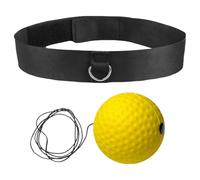 Allenamento Boxe React Ball Set - Gear della Fascia Regolabile, Strumento Riflesso Rapido | Pratica di Coordinamento Ball Ball per Bambini Principianti Fitness Indoor Fitness Sviluppo della Velocit