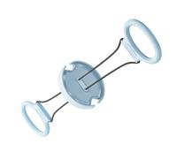 Allenamento con espansore toracico UltraAdjustablePro HighResistance PrecisionFlywheelSystem Esercitatore di potenza muscolare pieghevolePro | Braccio di presa con impugnatura antiscivolo