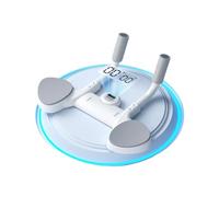 Allenamento con supporto prono for muscoli addominali e pettorali tavola for flessioni multifunzione(White)