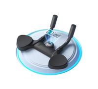 Allenamento con supporto prono for muscoli addominali e pettorali tavola for flessioni multifunzione(-Black)