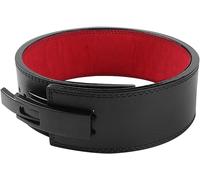 Allenamento della forza Cintura fitness Powerlifting Squat Tirare duro Protezione in vita Leva for sollevamento pesi Equipaggiamento protettivo sportivo Cintura SBD con fibbia singola (Color : B, Si