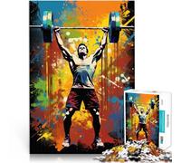 Allenamento della forza puzzle 1000 pezzi per adulti Aiuta il cervello ad allenare i giocattoli che creano dipendenza per coltivare la pazienza Decorazione della casa 38x26cm
