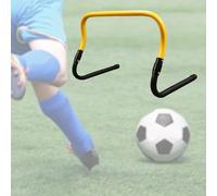 Allenamento di agilità e velocità con ostacoli per l'hockey su prato,