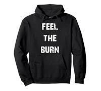 Allenamento Feel The Burn Gym Felpa con Cappuccio