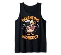 Allenamento genitoriale Fitness e divertimento per mamme e papà impegnati Canotta