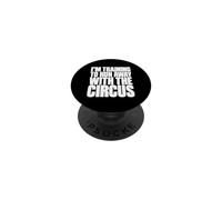 Allenamento per scappare con il giocoliere del circo PopSockets PopGrip Adesivo