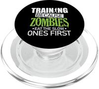 Allenamento perché gli zombi mangiano prima i lenti PopSockets PopGrip per MagSafe