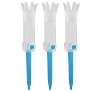Allenamento Pieghevole da Golf Maglieria rotabile antifloing Golf pratichi Ball stalloni per Allenamento del Golf praticano Il Materiale in Gomma Morbida sostenibile pp 85mm 3 (Blu)
