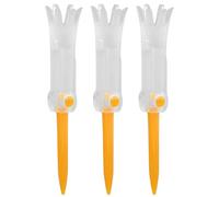 Allenamento Pieghevole da Golf Maglieria rotabile antifloing Golf pratichi Ball stalloni per Allenamento del Golf praticano Il Materiale in Gomma Morbida sostenibile pp 85mm 3 (Arancia)