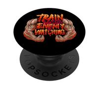 Allenati come se il tuo peggior nemico stesse guardando la palestra motivazionale PopSockets PopGrip Adesivo