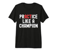 Allenati Come Un Campione Tee Sports Athletics Team Player Maglietta Premium