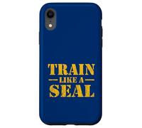 Allenati come un Fit Seal - Design ispirato al fitness di resistenza Custodia per iPhone XR