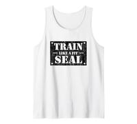 Allenati Come Un Sigillo in Forma - Design Ispirato all'Endurance Fitness Canotta