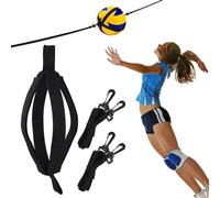 Allenatore A Spike Da Pallavolo - Attrezzatura Di Allenamento Per La Pallavolo Di Colore Nero | Cintura Regolabile Per Le Prove, Pallavolo A Spicco Della Cintura Aiuti Per Migliorare Il Salto Di Swing