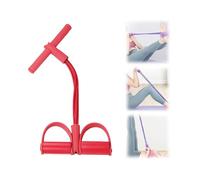 Allenatore addominale, Sit-Up Attrezzature per allenamento bodybuilding Expander per tutto il corpo per la casa, 4 tubi, corda elastica per trazione multifunzione, per fitness, dimagrante, allenamento