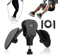 Allenatore Cosce con Display LCD 20-60KG Resistenza, Attrezzo Pressa Gambe per Donne/Uomini con Contatore Calorie, Rinforzo Pavimento Pelvico, Fitness Casa