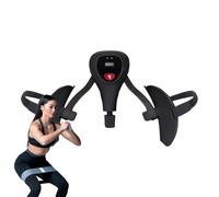 Allenatore Cosce | Esercitatore Elettrico Portatile - Attrezzatura Esercizi Interno Coscia Regolabile con Display e Contatore,Per Home Gym Tonificazione Gambe Fianchi Post