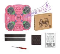 Allenatore Da Muro Per Boxe - Macchina Per Punch Musicale Intelligente, Dispositivo Elettronico Per Allenamento Con Reazione 11,81x10,24 Pollici, | Di Fitness Per Allenamento Riflesso Per Raga