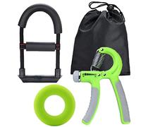 Allenatore da polso, allenamento per il polso anello fitness braccio braccio impugnatura amplificatore palestra sportiva allenamento completo punta delle dita 3, dimensioni: 1 set allenatore (Vert)