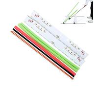 Allenatore del piano dello swing per golf,Simulatore flessibile per aumentare la precisione - Correttore Traiettoria per Golf - Per Utilizzo all'Aperto, Casa, Porta, Corridoio, Gradino, Garage, Prato,