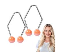 Allenatore del sorriso naturale, Smile Trainer compatto in acciaio inossidabile, comodo da indossare, Strumento di bellezza per il sollevamento delle guance per lavorare, dormire, leggere, scrivere, s