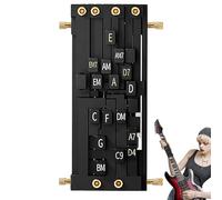 Allenatore di accordi di chitarra | Presser di accordi di chitarra multiuso | Set di strumenti per cambio di accordi di chitarra | Assistenza alla chitarra intuitiva | Assistente accordo di chitarra p