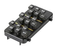 Allenatore di accordi per chitarra con una sola mano - Pressa per accordi con cambio chiave facile per chitarra acustica/4.2x2.1x0.9 (Nero)