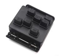 Allenatore di accordi per chitarra per principianti di ukulele e chitarra, strumento per la maestria degli accordi del dolore, con design resistente in ABS, compatto, 6,8 x 6,7 x 2