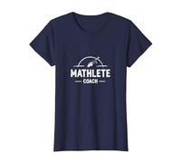 Allenatore di Atleti: Appassionati di Matematica Atletica ispiratrice Maglietta, Donna, Navy, S