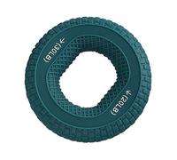 Allenatore di 'avambraccio, rinforzante della presa manuale, 2 livelli di resistenza Dispositivi di rafforzamento delle mani Anello in silicone con pinza, Dispositivo di presa manuale