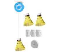 Allenatore Di Badminton - Strumento Di Auto-Formazione Del Dispositivo | Strumento Di Allenamento Unico Con Corda Alta Elastica, Di Gancio Collant, Alla Pratica Sport per