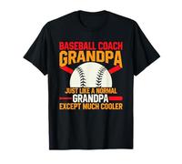 Allenatore di Baseball Nonno Proprio Come Un Nonno Normale Tranne Maglietta