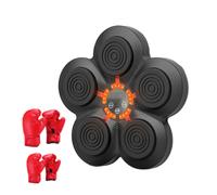 Allenatore di boxe con sacco di sabbia con bersaglio elettronico da muro per