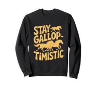 Allenatore di cavalli Stay Galloptimistic Felpa