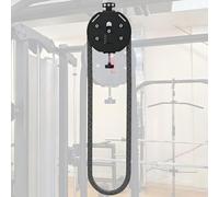 Allenatore Di Corda Senza Fine Con Puleggia Portatile | Puleggia Per Corda Senza Fine Montata Su Rack | Corda Infinita Per Palestra Domestica Per Allenamento Di Resistenza A Intervalli