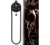 Allenatore Di Corda Senza Fine Con Puleggia Sospesa E Resistenza Regolabile | Esercizio Di Trazione Della Corda Con Corda Infinita Per Palestra Domestica Per Allenamento Di Resistenza A Intervalli