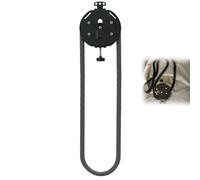 Allenatore di corda senza fine, loop infinito, allenamento di resistenza a intervalli, nessun assemblaggio richiesto, allenamento in palestra, opzione di montaggio su rack, sistema di carrucole