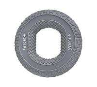 Allenatore di del braccio, rafforzamento della maniglia,Dispositivi di rinforzo delle mani 'anello in silicone con morsetto per struttura dei pneumatici - Dispositivo di impugnatura compatto