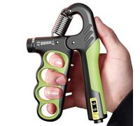 Allenatore di della maniglia - della maniglia a mano | Resistenza regolabile Counting Hand Esercitore | Comoda della maniglia senza slittamento | Attrezzature per l'allenamento per