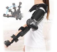 Allenatore Di Flessione Ed Estensione Del Gomito - Protettore Del Gomito per La Riabilitazione Del Braccio Emiplegico, Stecca Stabilizzatrice Post-Operatoria per Pazienti Con Emiplegia Da Ictus,Right