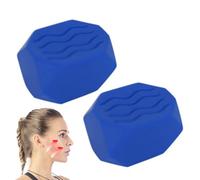 Allenatore di mascelle, amplificatore per mascella Allenatore facciale | Silicone per uomo e donna Allenatore di mascella, esercizio quotidiano da masticare, rassodamento del viso, inversione